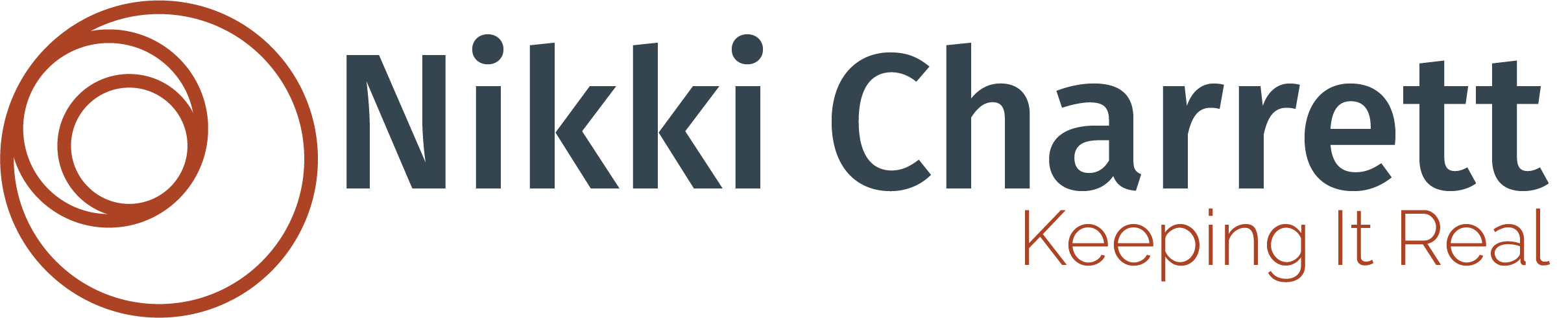Nikki Charrett - Keeping It Real Logo